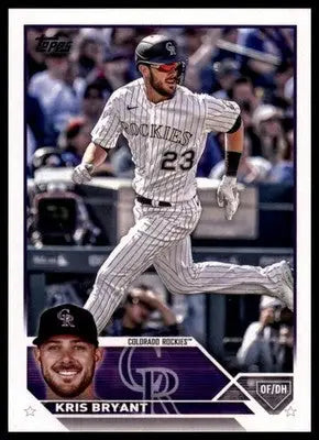 Kris Bryant 2023 Topps #158 Colorado Rockies - Baseball Card Single