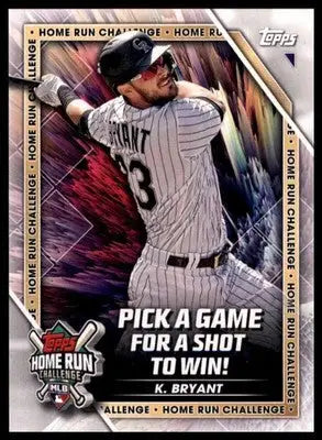 Kris Bryant 2023 Topps Home Run Challenge (Series Two) #HRC-7 Colorado Rockies - Baseball Card Single