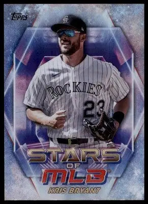 Kris Bryant 2023 Topps Stars of MLB #SMLB-58 Colorado Rockies - Baseball Card Single