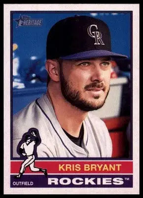 Kris Bryant 2025 Topps Heritage #20 Colorado Rockies - Baseball Card Single