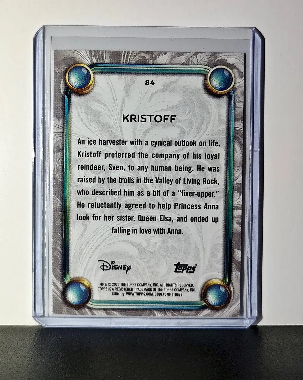 Kristoff 2025 Topps Disney Wonder #84 Card Frozen - Non-Sports Card Single
