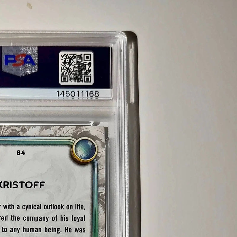 Kristoff 2025 Topps Disney Wonder #84 Winter Variant Card Frozen PSA 9 - Non-Sports Card Single