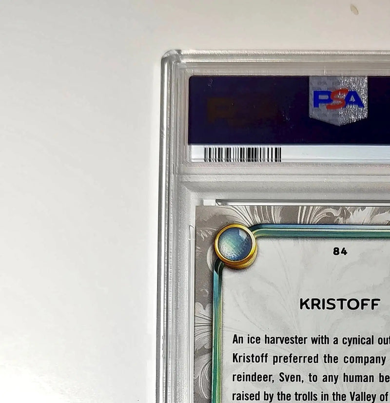 Kristoff 2025 Topps Disney Wonder #84 Winter Variant Card Frozen PSA 9 - Non-Sports Card Single