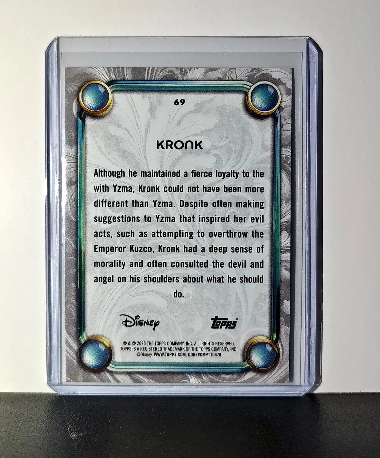 Kronk 2025 Topps Disney Wonder #69 Card The Emperor’s New Groove