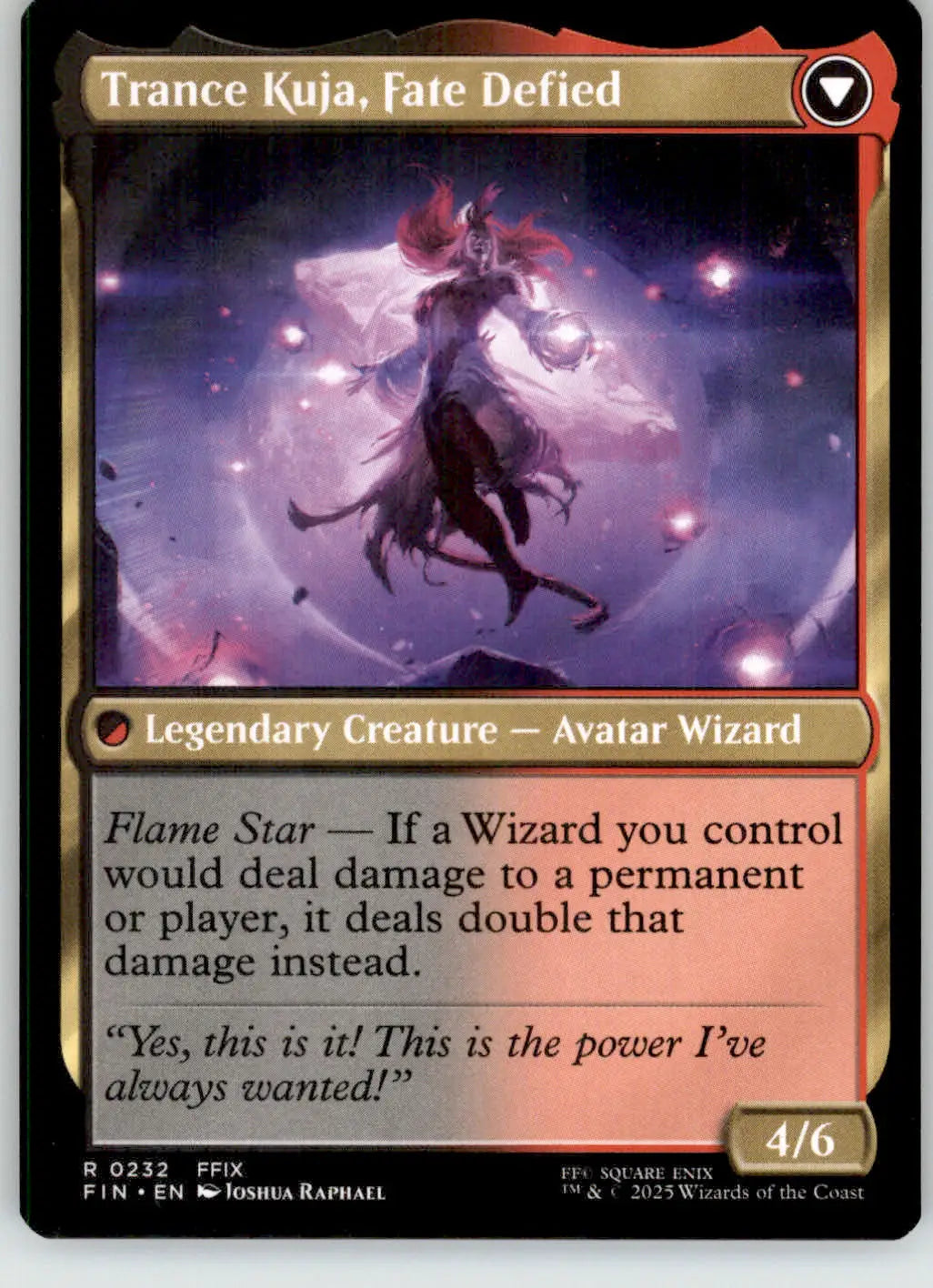 Kuja Genome Sorcerer - FINAL FANTASY - 232 - NM Magic: The Gathering