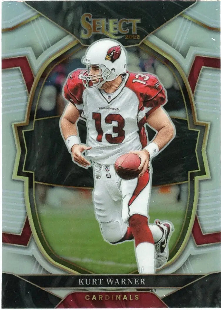 Kurt Warner 2022 Panini Select Concourse Silver #13 Arizona Cardinals Football - Football Card Single