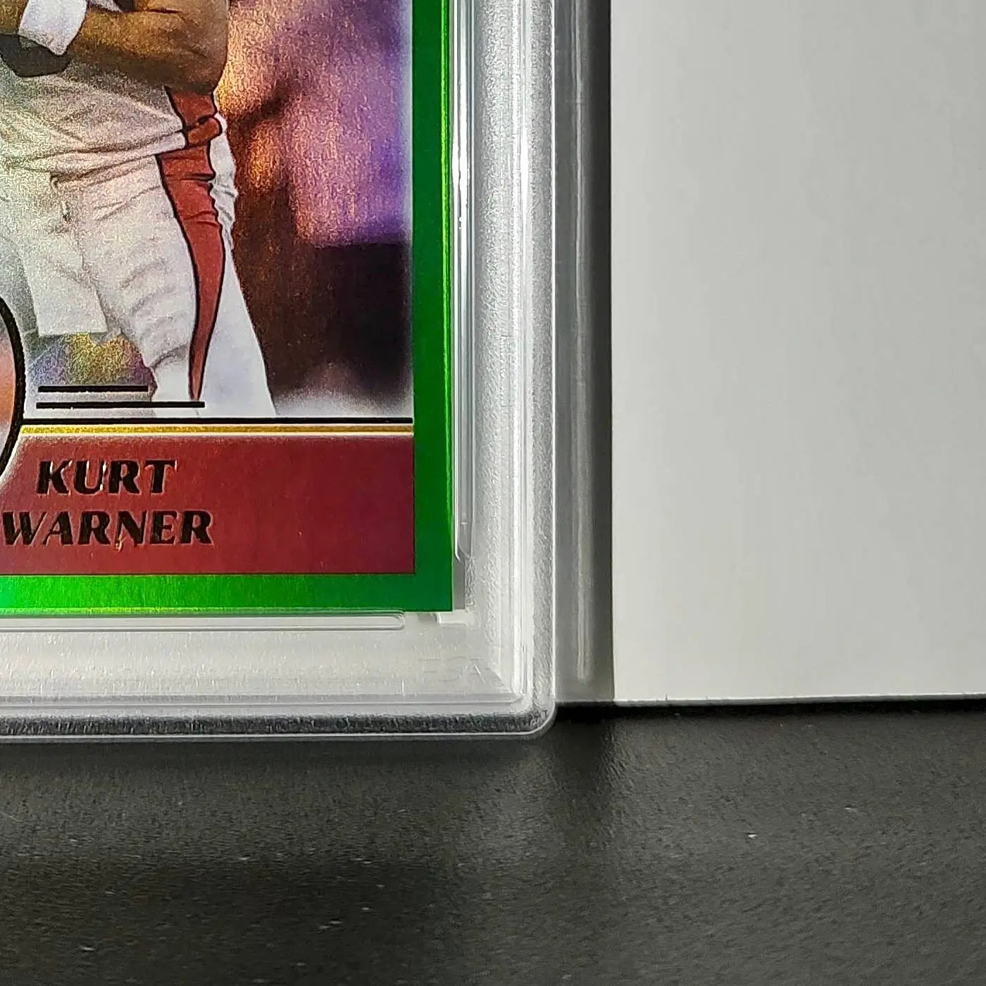 Kurt Warner 2023 Topps Allen & Ginter #430 Green Portrait 114/250 PSA 9 Mint