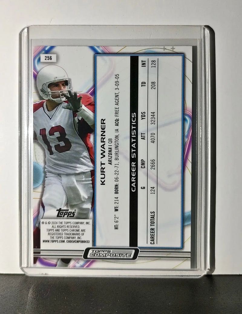 Kurt Warner 2023 Topps Chrome Cosmic NFL #256 Card Arizona Cardinals