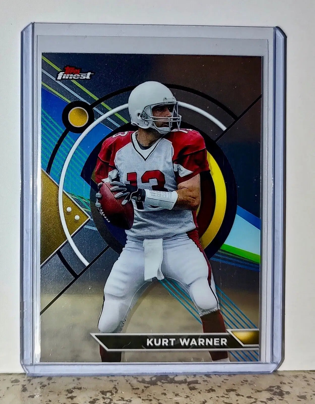 Kurt Warner 2023 Topps Finest NFL #151 Football Card Arizona Cardinals - Football Card Single