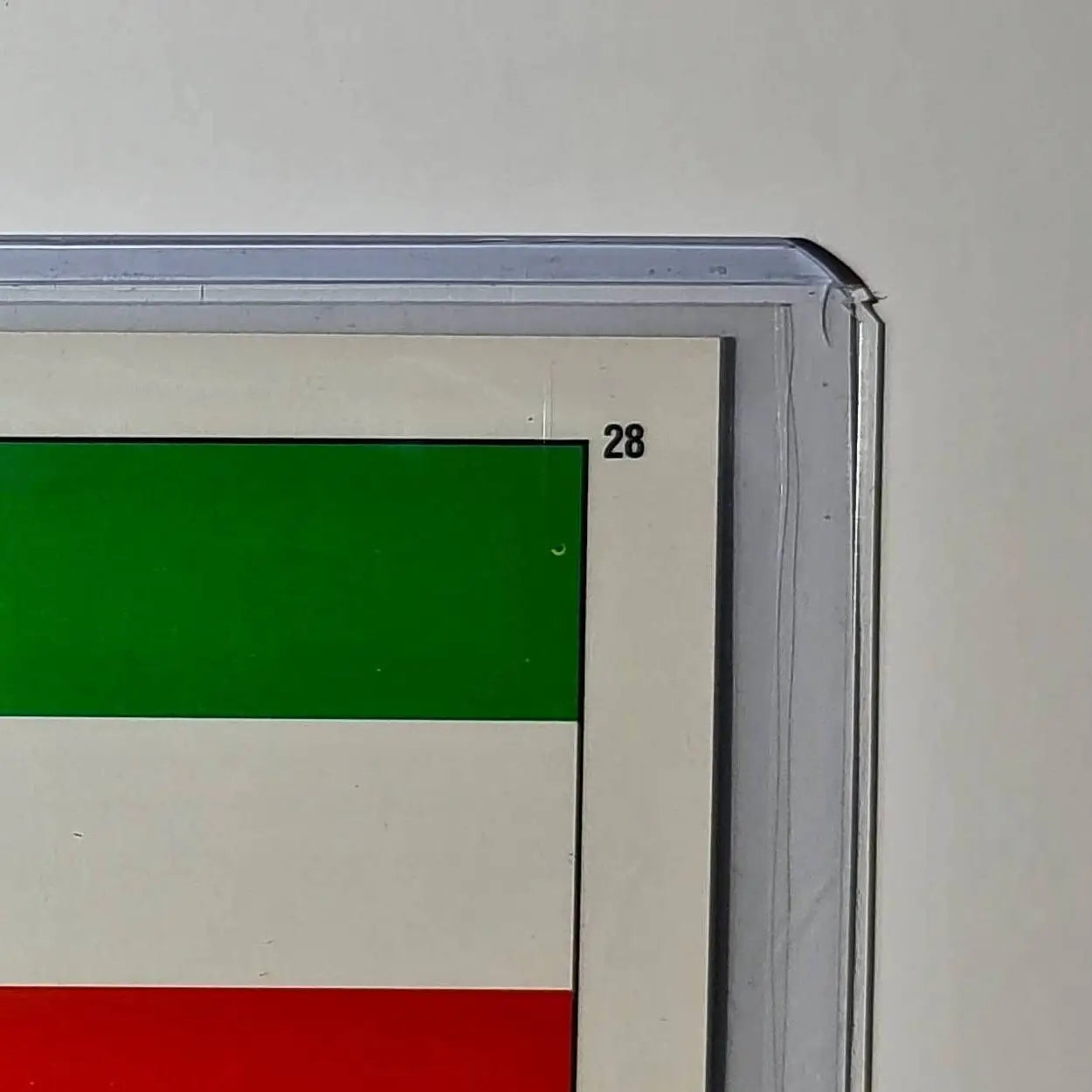 Kuwait Flag 1991 Topps Desert Storm #28 Sticker Card - Other