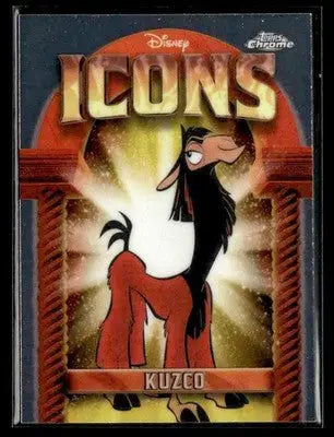 🌟 Kuzco, 2025 Topps Chrome Disney Disney Icons #DI-3 🌟 - Non-Sports Card Single