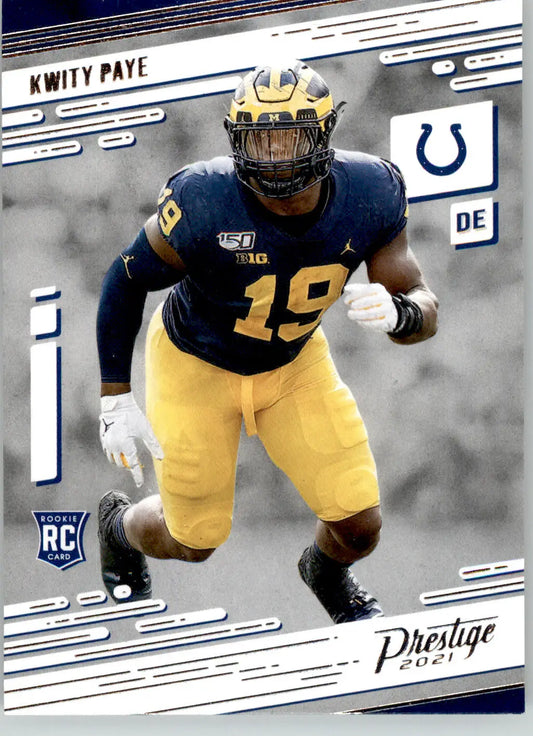 Kwity Paye - 2021 Panini Prestige - #248 - RC Football - Football Card Single