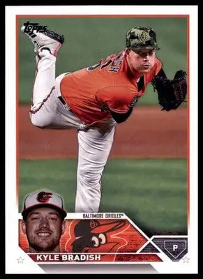 Kyle Bradish 2023 Topps #77 Baltimore Orioles - Baseball Card Single