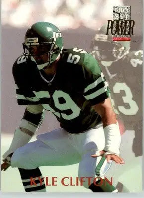 Kyle Clifton - 1992 Pro Set Power - #159 - Football - Football Card Single