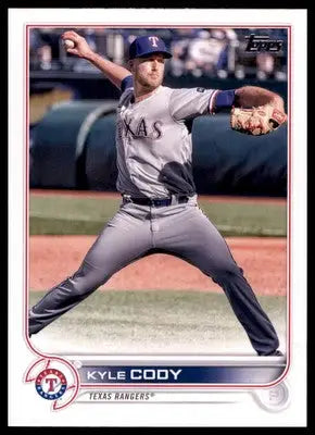 Kyle Cody 2022 Topps Update #US96 Texas Rangers - Baseball Card Single