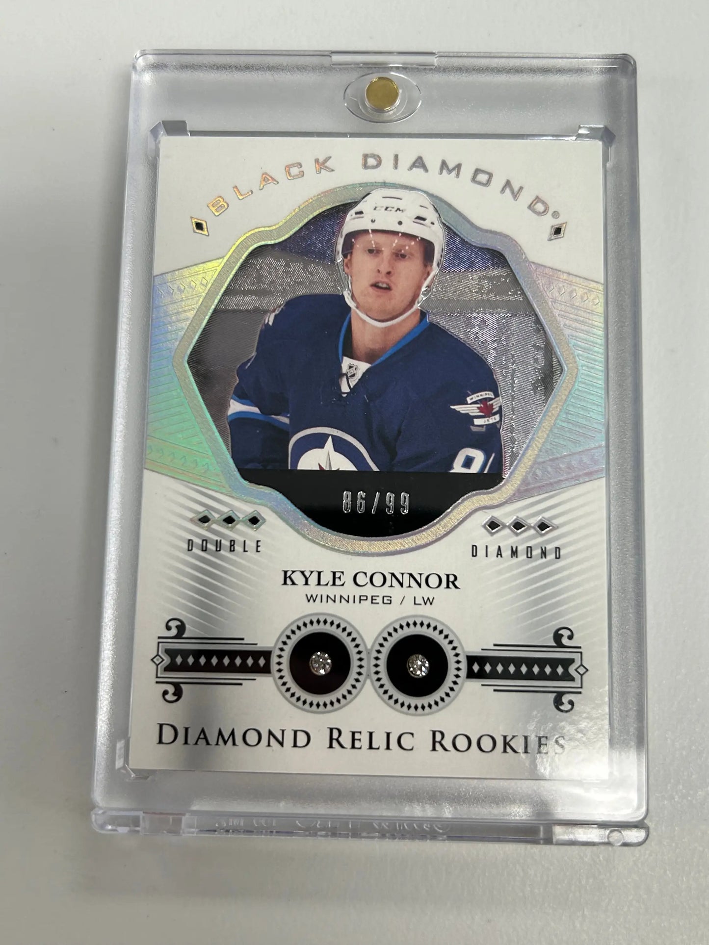 Kyle Connor 2016 Upper Deck Black Diamond Double Diamond RC #86/99 - Hockey Card Single