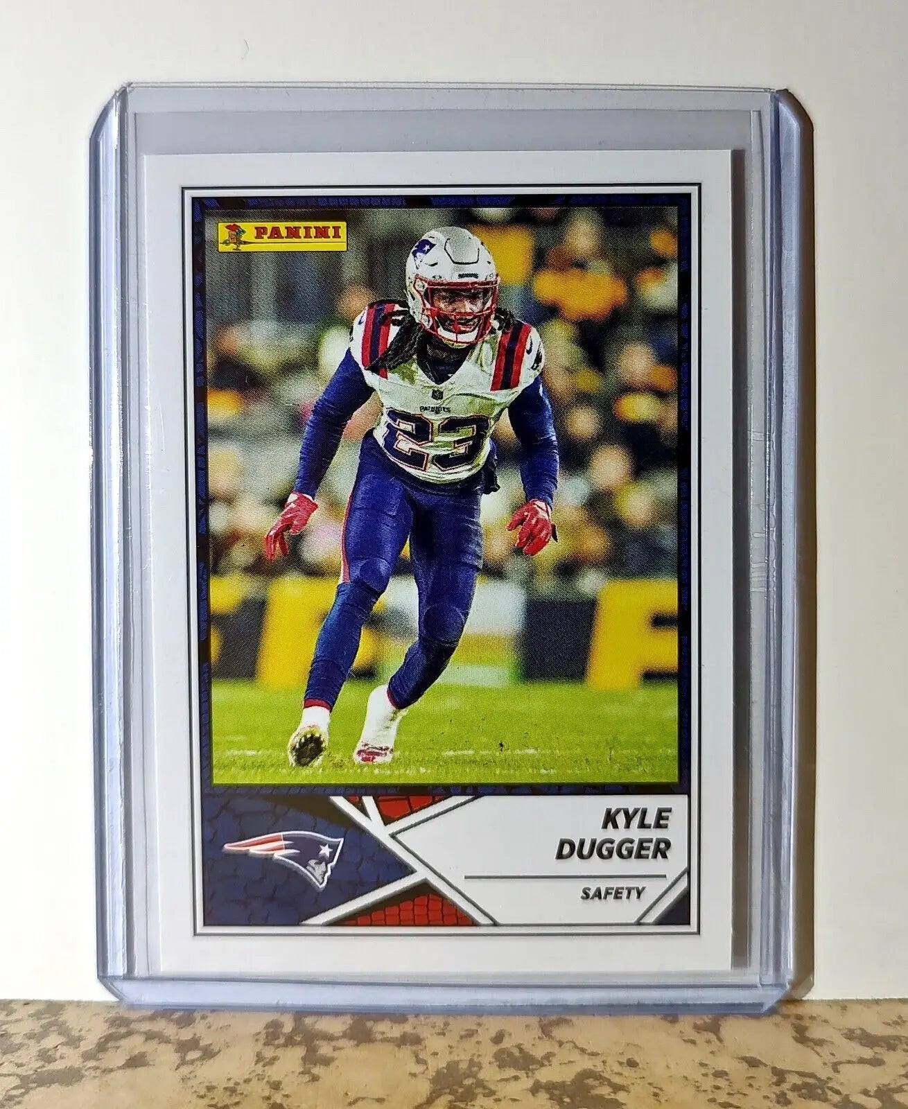 Kyle Dugger 2024 Panini NFL #11 Sticker Card New England Patriots - Football Card Single