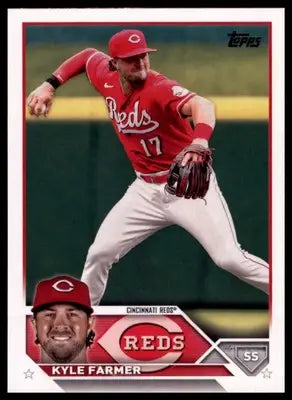 Kyle Farmer 2023 Topps #33 Cincinnati Reds - Baseball Card Single