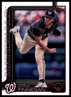 Kyle Finnegan 2025 Topps #254 Washington Nationals - Baseball Card Single