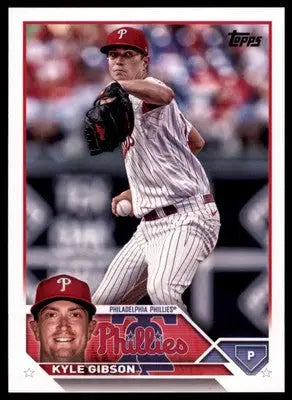 Kyle Gibson 2023 Topps #96 Philadelphia Phillies - Baseball Card Single