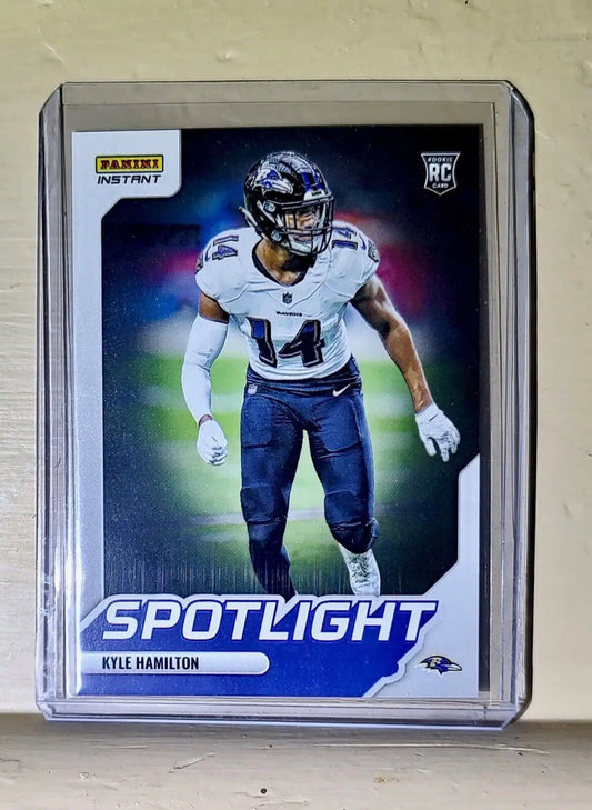 Kyle Hamilton 2022 NFL Panini #8 Spotlight Rookie Football Card 1/603 - Football Card Single