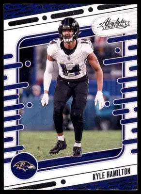 Kyle Hamilton 2024 Panini Absolute Retail #10 Baltimore Ravens Football Card NFL - Football Card Single