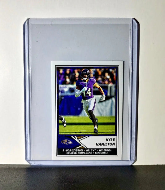 Kyle Hamilton 2024 Panini NFL Sticker #118 Baltimore Ravens - Football Card Single