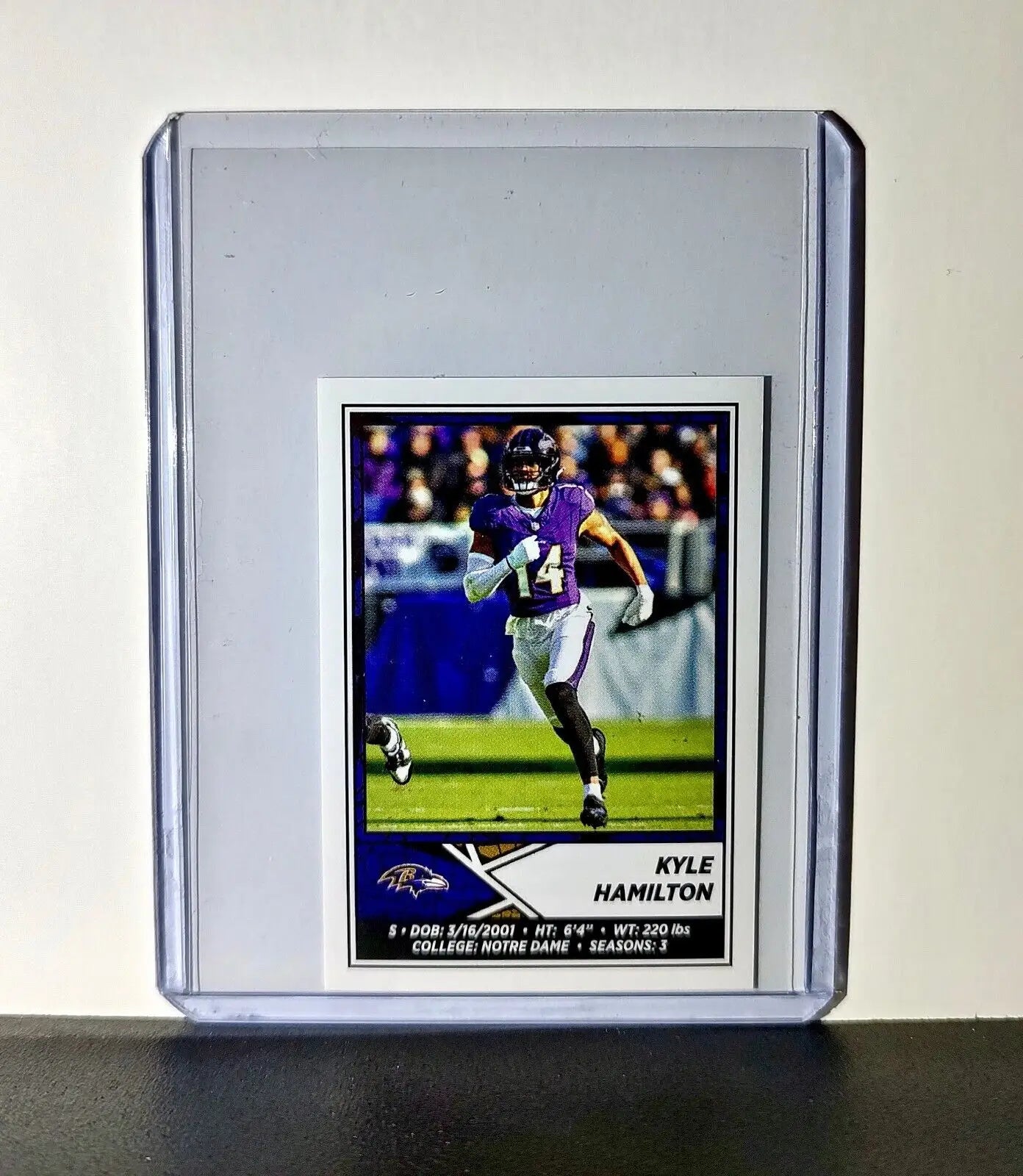 Kyle Hamilton 2024 Panini NFL Sticker #118 Baltimore Ravens - Football Card Single
