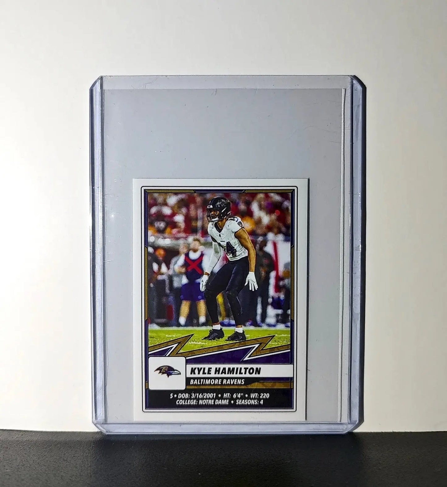 Kyle Hamilton 2025 Panini NFL #116 Sticker Baltimore Ravens