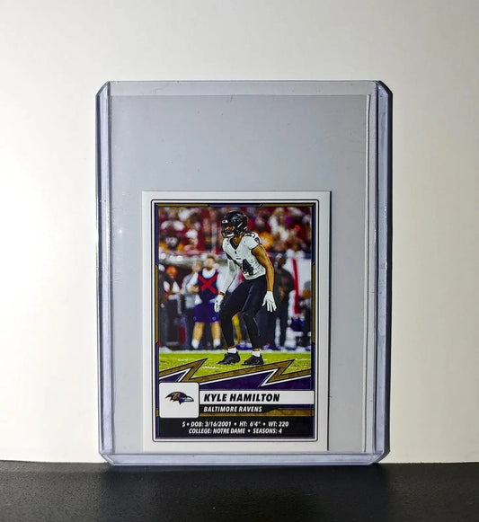 Kyle Hamilton 2025 Panini NFL #116 Sticker Baltimore Ravens
