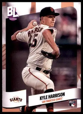Kyle Harrison Rookie 2024 Topps Big League #185 San Francisco Giants - Baseball Card Single