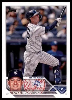 Kyle Higashioka 2023 Topps #646 New York Yankees - Baseball Card Single
