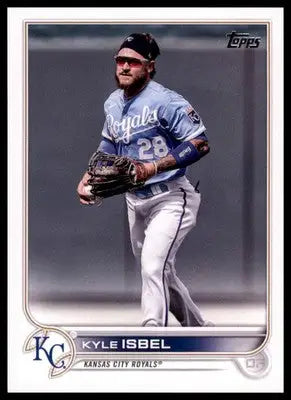 Kyle Isbel 2022 Topps Update #US151 Kansas City Royals - Baseball Card Single