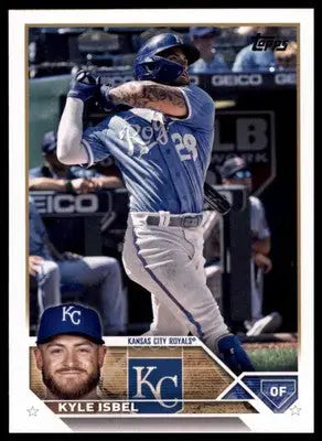 Kyle Isbel 2023 Topps #578 Kansas City Royals - Baseball Card Single