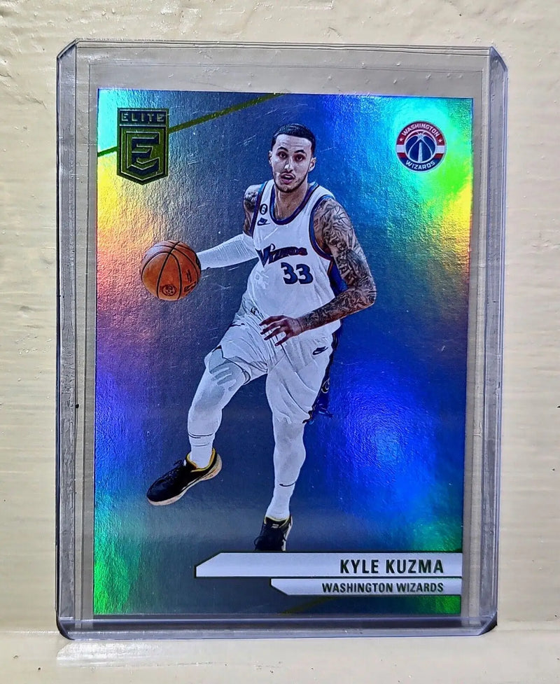 Kyle Kuzma 2023-24 Panini Donruss Elite NBA #84 Basketball Card Wizards