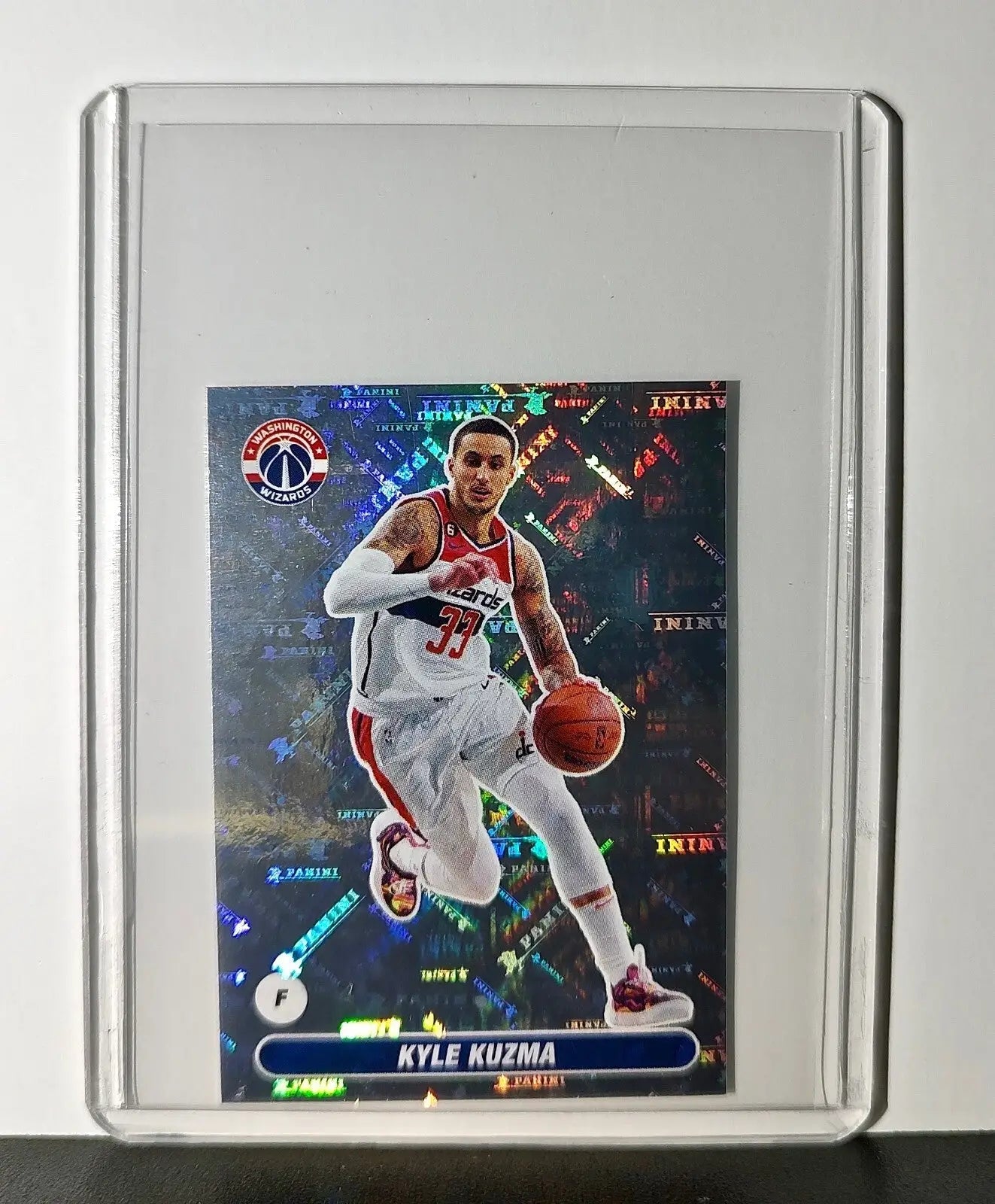 Kyle Kuzma 2023-24 Panini NBA #283 Foil Sticker Washington Wizards - Basketball Card Single