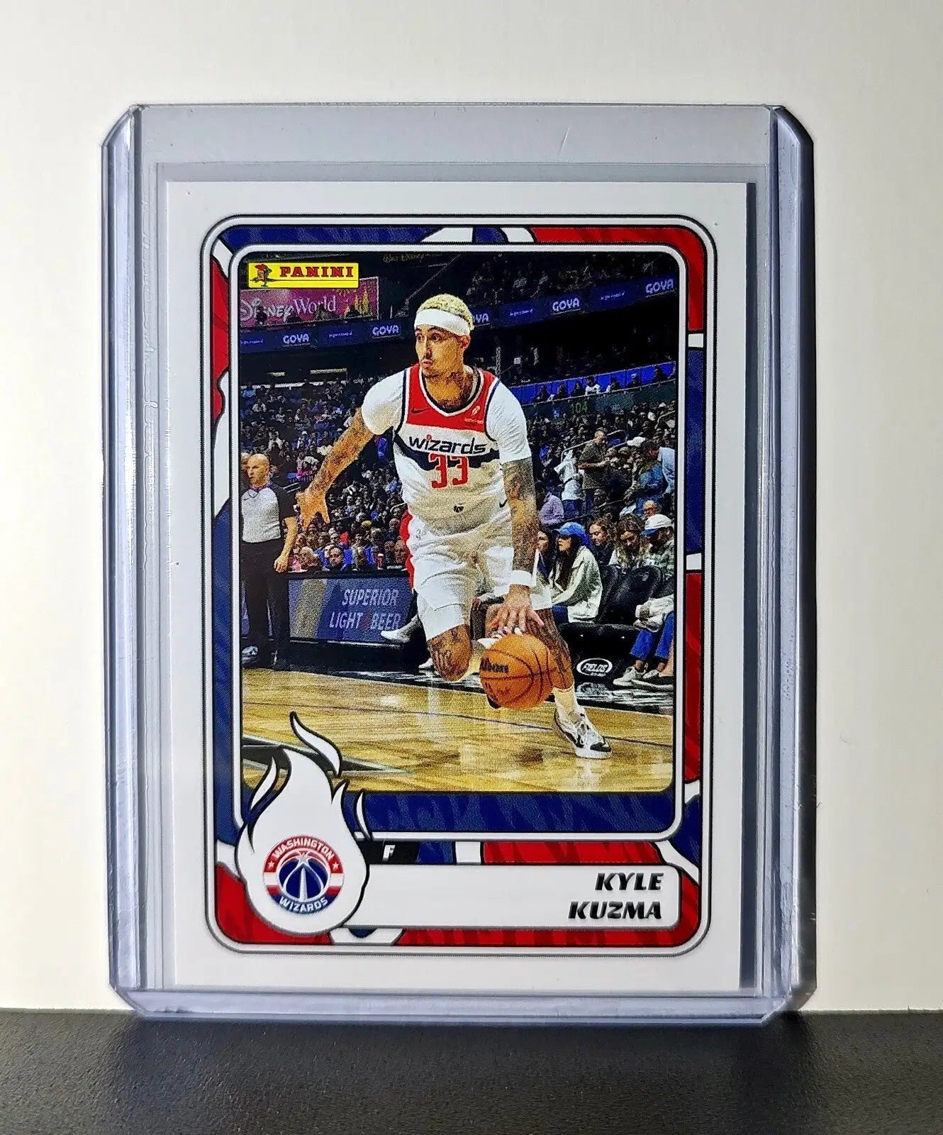 Kyle Kuzma 2024-25 Panini NBA #13 Sticker Card Washington Wizards - Basketball Card Single