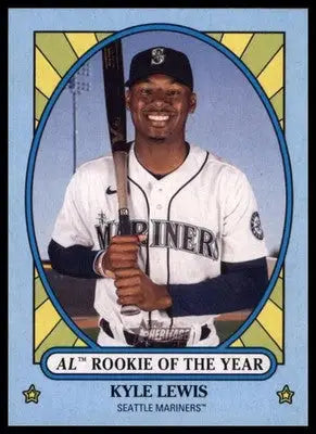 Kyle Lewis 2021 Topps Heritage Award Winners #AW-9 Seattle Mariners - Baseball Card Single