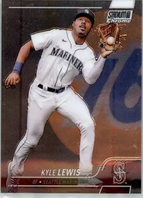 Kyle Lewis - 2022 Stadium Club Chrome - #202 - Baseball - Baseball Card Single
