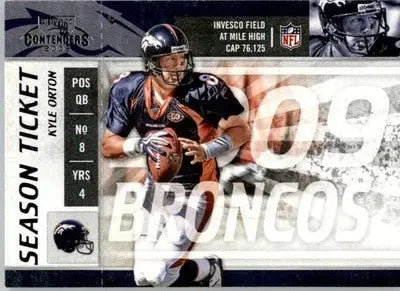 Kyle Orton - 2009 Playoff Contenders - #32 - Football - Football Card Single