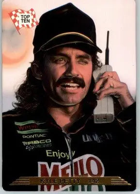 Kyle Petty - 1993 Action Packed - #42 - Racing - Racing Card Single