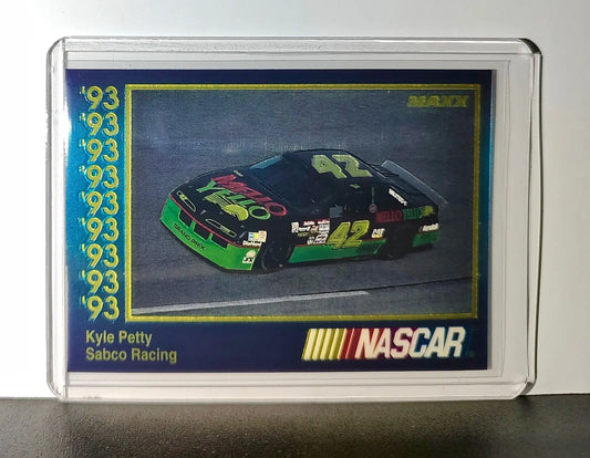 Kyle Petty 1993 Maxx Premier Plus Racing #61 NASCAR Card SABCO Racing - Racing Card Single