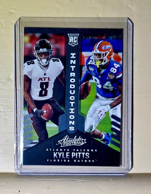 Kyle Pitts 2021 Panini NFL Absolute Introductions #INT-4 Rookie Card Falcons - Football Card Single