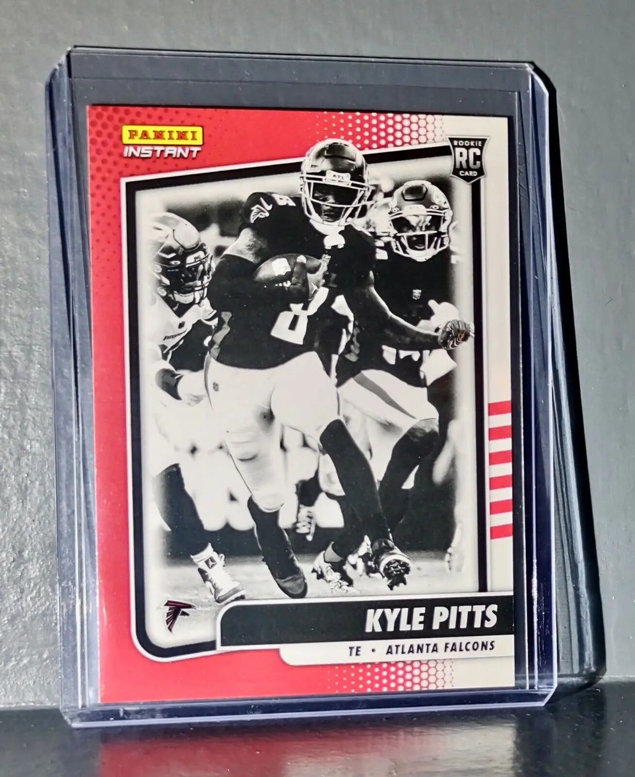 Kyle Pitts 2021 Panini NFL Black and White Rookies #4 Card 1/2728 - Football Card Single