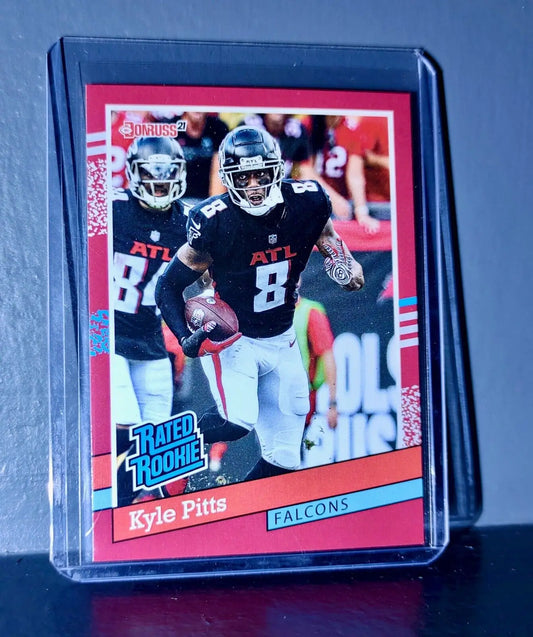 Kyle Pitts 2021 Panini NFL Rated Rookie Retro #4 Rookie Card 1/2231 - Football Card Single