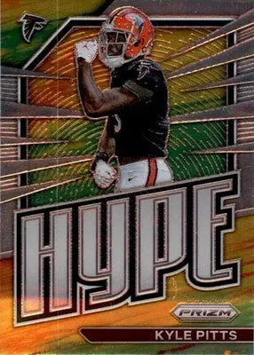 Kyle Pitts - 2022 Panini Prizm - #H-8 - Hype Prizm Silver Football - Football Card Single