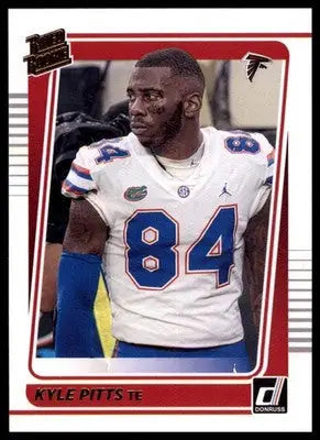 Kyle Pitts Rookie 2021 Donruss Rated Rookies Portrait #260 Atlanta Falcons - Football Card Single