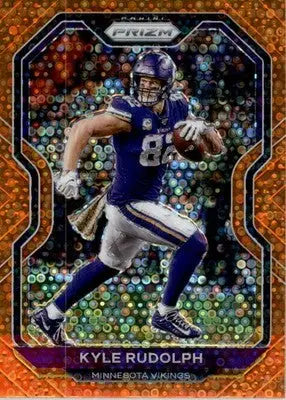 Kyle Rudolph - 2020 Panini Prizm - #217 - Prizm Disco Football - Football Card Single
