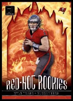 Kyle Trask 2021 Donruss Red Hot Rookies #RHR-KTR Tampa Bay Buccaneers - Football Card Single