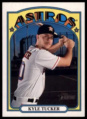 Kyle Tucker 2021 Topps Heritage #111 Houston Astros - Baseball Card Single